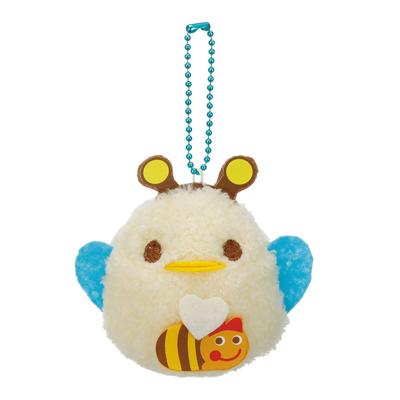 Iwaya Piyorin Fluffy Mascot (Honeybee) ST Mark, Ages 6 and Up, Nagoya Specialty Ball Chain Mascot