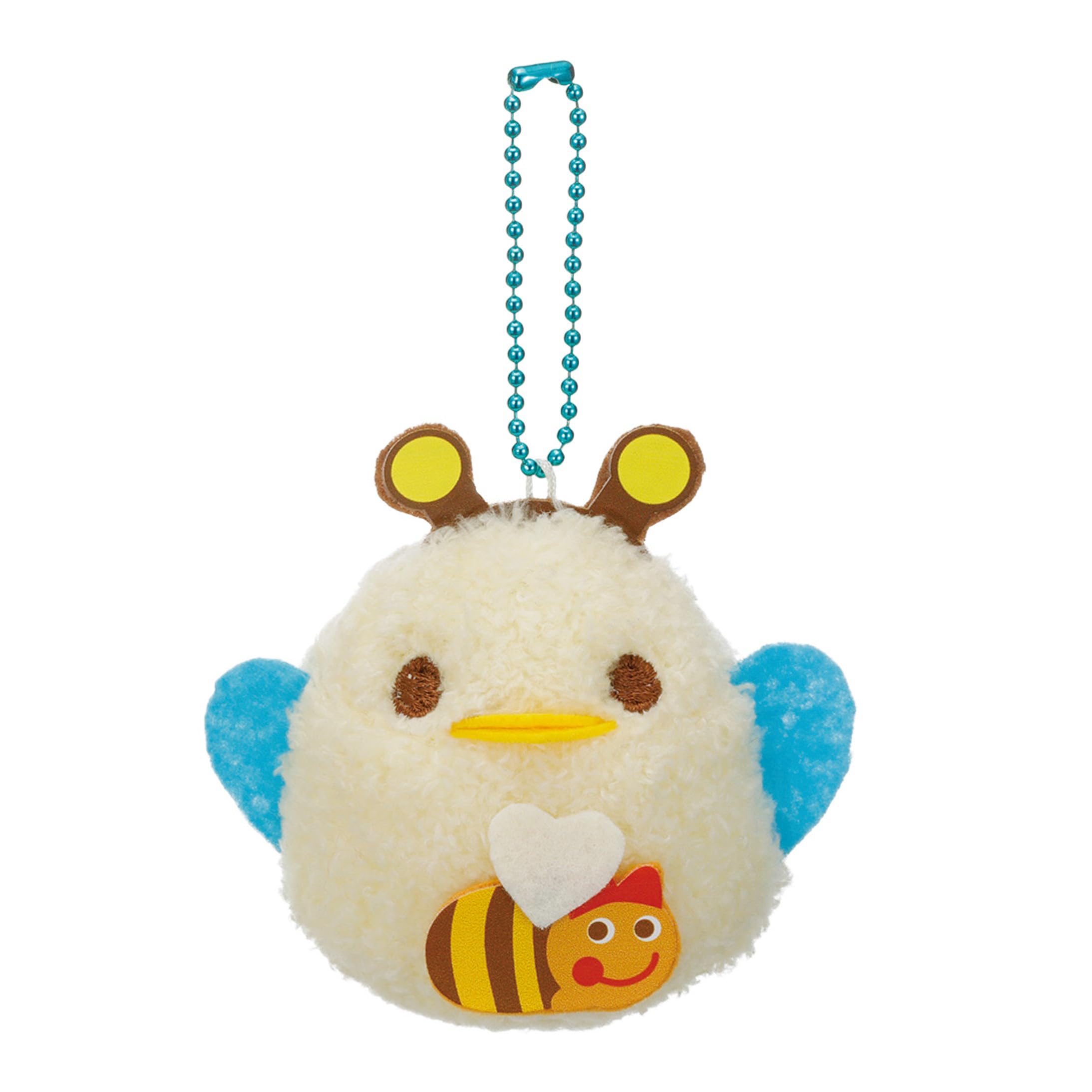 

Iwaya Piyorin Fluffy Mascot (Honeybee) ST Mark, Ages 6 and Up, Nagoya Specialty Ball Chain Mascot
