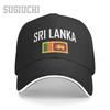 Unisex Sandwich SRI LANKA Flag And Font Baseball Cap Men Women Hip Hop Caps Snapback Golf Hat Fishing