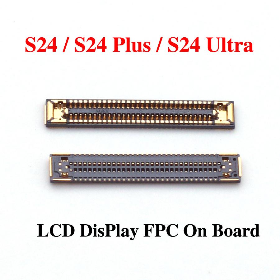 10ks LCD displej FPC konektor Pro Samsung S21 Plus S22 Ultra S23 S24 S20 FE USB nabíječka Na základní desce Zásuvka Flex kabel