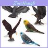 Wild Owl Pvc Bird Model With Realistic Design For Home Decor And Educational Use