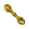 Japanese-made Five-pronged Vajra, 9.2cm In Length (alloy), Front Part, Esoteric Buddhist Ritual Implement, Pestle Shape, Suita