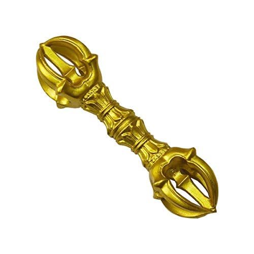Naamukuma-chan workshop Japanese-made Five-pronged Vajra, 9.2cm In Length (alloy), Front Part, Esoteric Buddhist Ritual Implement, Pestle Shape, Suita