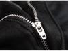 Autumn 2023 Men's Slim Fit Black Street Jeans - Trendy, Elastic Mid-Waist
