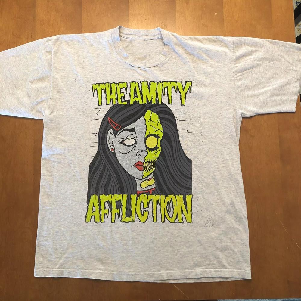 Хлопковая футболка унисекс The Amity Affliction Monster Art Размер S-5XL XXL