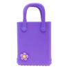 Eva Jelly Bag Diy Hole Bag Cute Flower Accessories Summer Beach Vacation Bag Simple Portable Women'S Bag