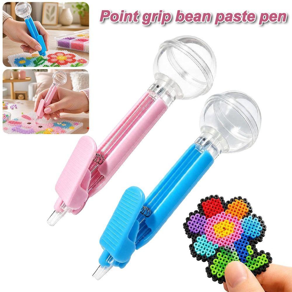 2.6mm Tip Bead Placement Pen Professional Grip Automatic Press Beads Pen DIY Crafts Projects