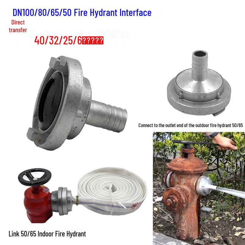 Fire Hydrant Connector Adapter 65mm/50mm to 40mm/32mm/25mm/20mm Reducer, 2.5 /2  to 1.5 /1.6  Pipe