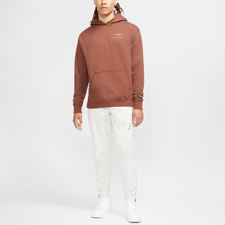 Jordan X All-Star Weekend Artist Collaboration Pullover Hoodie Men Hoodie Coffee CW1132-211