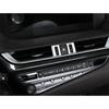 Silver ABS Central Air Outlet Vent Frame Trim For Lexus ES250 300h 350 2019-2022