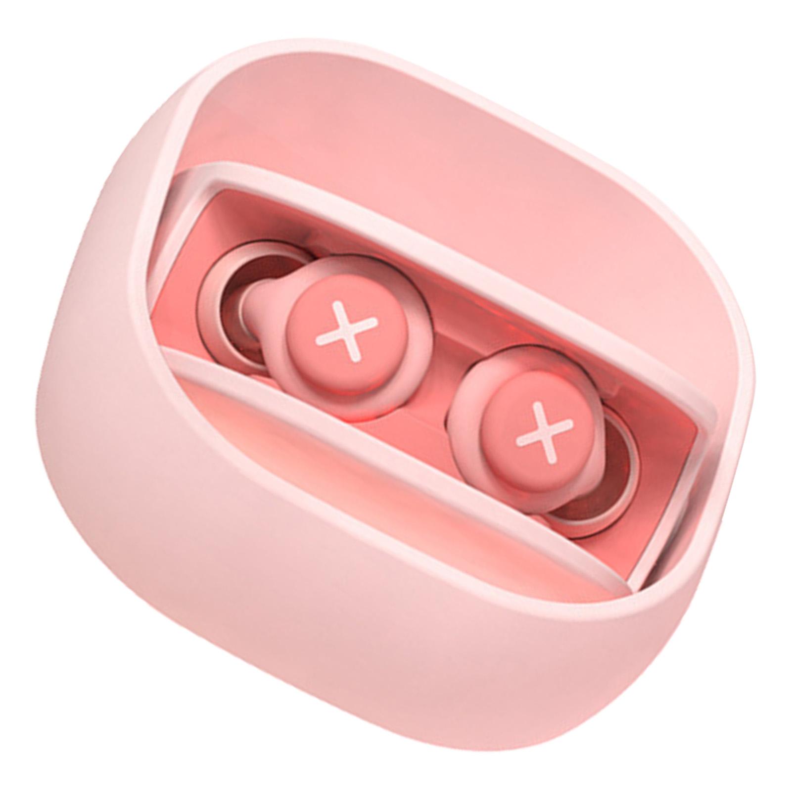 

Шумоподавляющие беруши Силиконовые многоразовые беруши для сна с футляром для хранения Розовые розовый