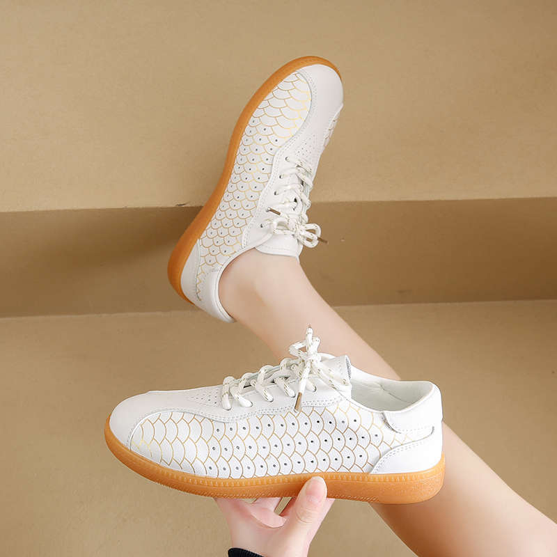 Oxford sole  spring and autumn new soft-soled lightweight casual running shoes versatile sports tai chi shoes