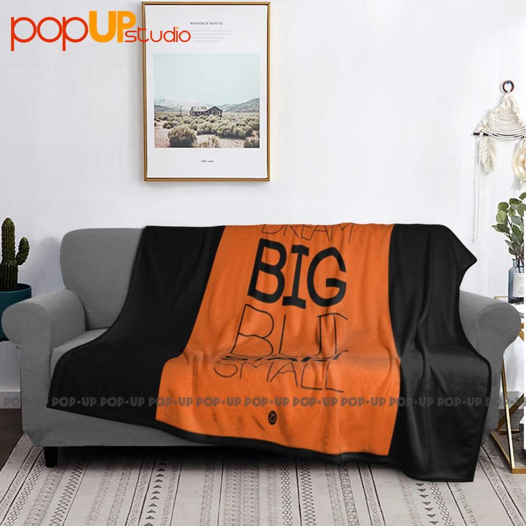 Dream Big But Start Small Ultra-Soft Blanket Quilt Winter Sofa Cover Bed Covers