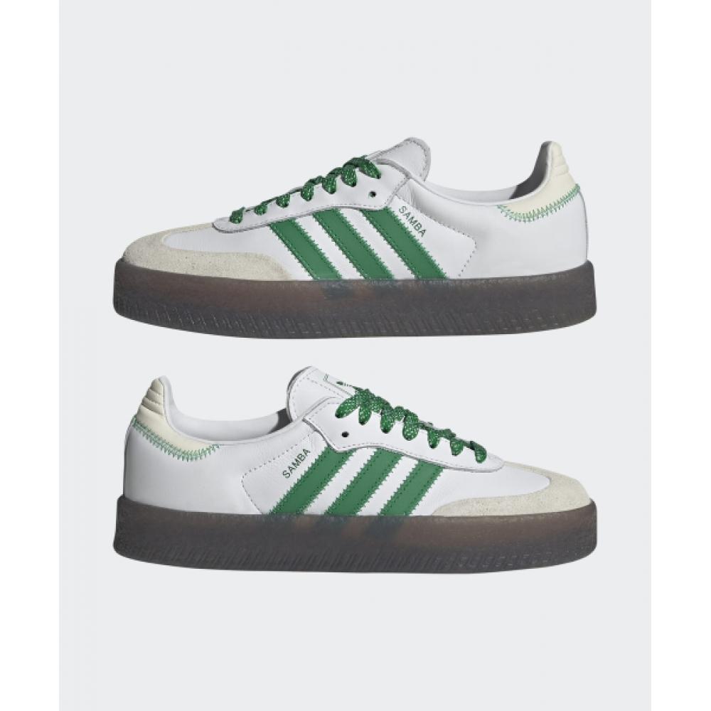 Adidas Triple Og W   White Green  Ie9105