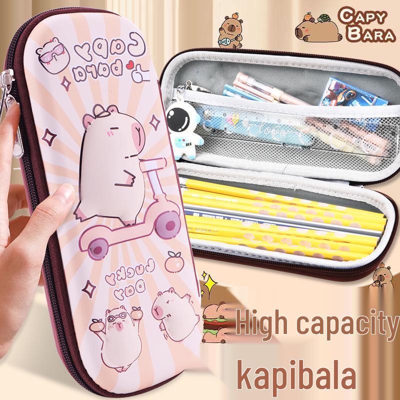 3D Multifunctional EVA Pencil Case - Large Capacity for Students