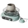 Continuously Variable Speed Professional Ceramic Machine Handmade Clay and Pottery Teaching Equipment Grey/Green Electric Pottery Machine