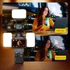 For DJI Pocket 3 Mini Led Light for DJI Osmo Pocket 3 for Vlogging Live 3 Color Modes Adjustable 800mAh Rechargeable
