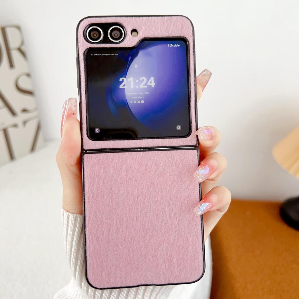 Samsung Z Flip 3-7 Mink Plush Case