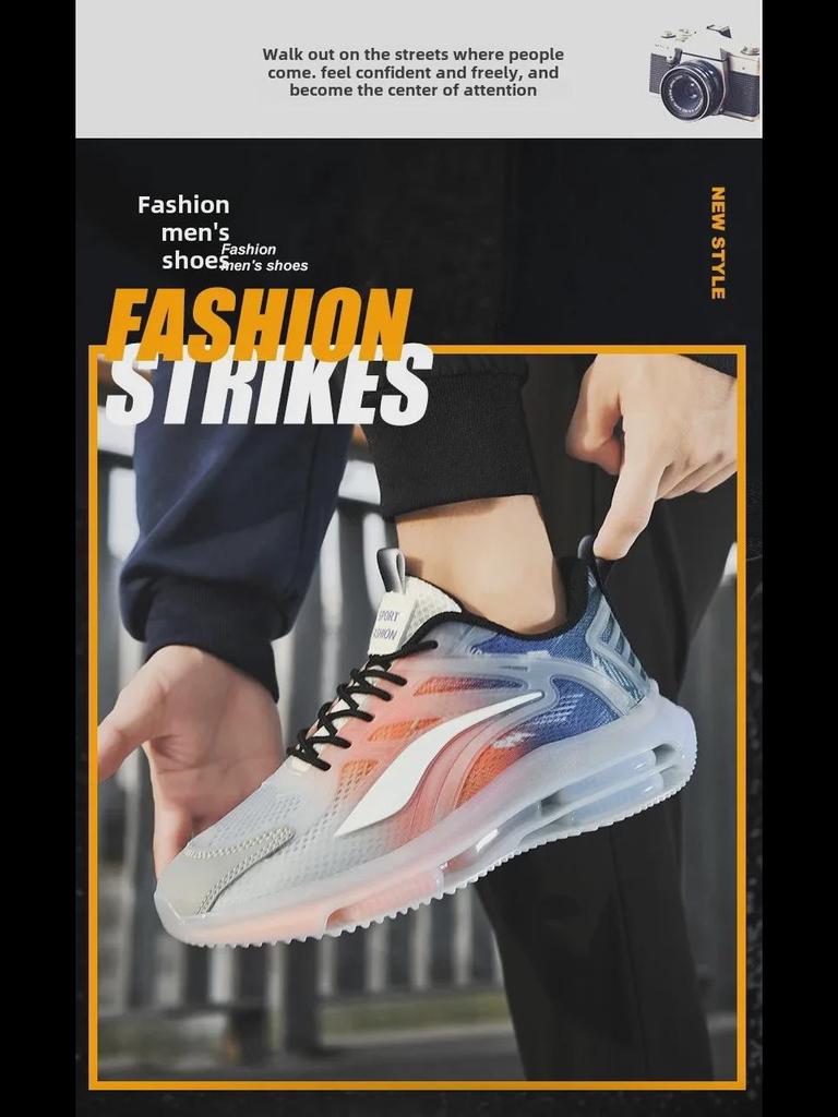 Pantofi de alergare respirabili din plasă, cu absorbție a șocurilor, pentru bărbați, femei și studenți