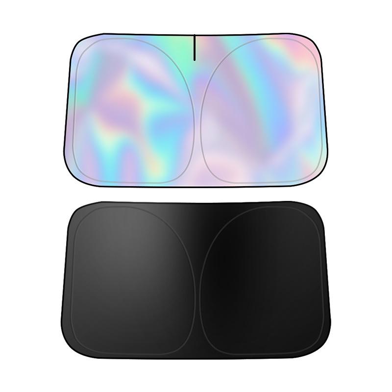 Universal Titan Silber Laser Auto Sonnenschutz - Wärmeisolierung & Sonnenschutz