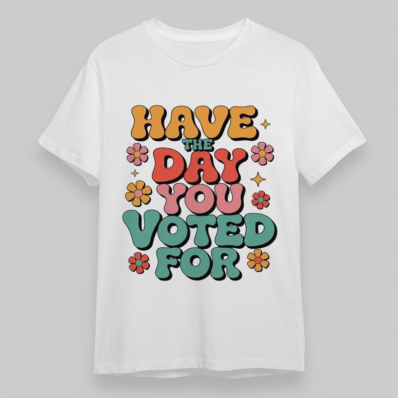 

Women s Plus Size Trend Comfortable Classic T-Shirt Retro Font Floral Frame Tee 3XL