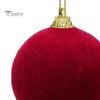 Sophisticated Holiday Decorations 10/20Pcs Christmas Balls Velvet Xmas Tree Hanging Ornaments Neutral Tone with Ribbon Weddings Birthdays Home