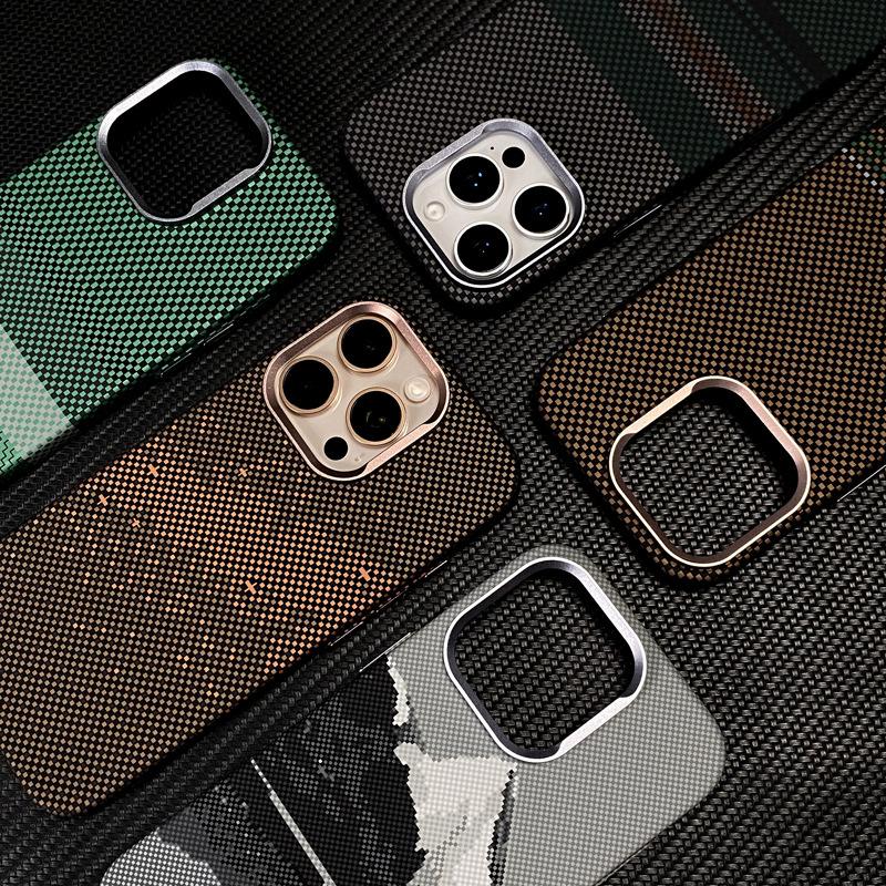 Starry Sky Suitable for IPhone16promax Kevlar Carbon Fiber Magnetic Apple 15 Skin Feeling Protective Cover 14
