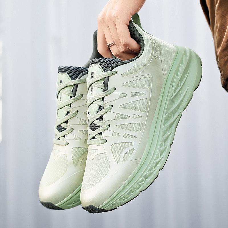 2024 new couple sports shoes men's and women's lightweight casual shoes trendy mesh breathable running shoes live casual shoes