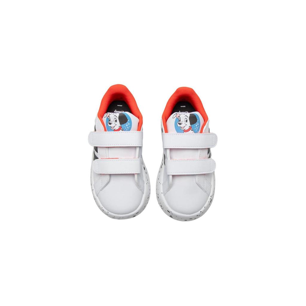 Adidas Grand Court 2.0 101 Sportswear Cloud White Core Black Bold Orange TD ID8013