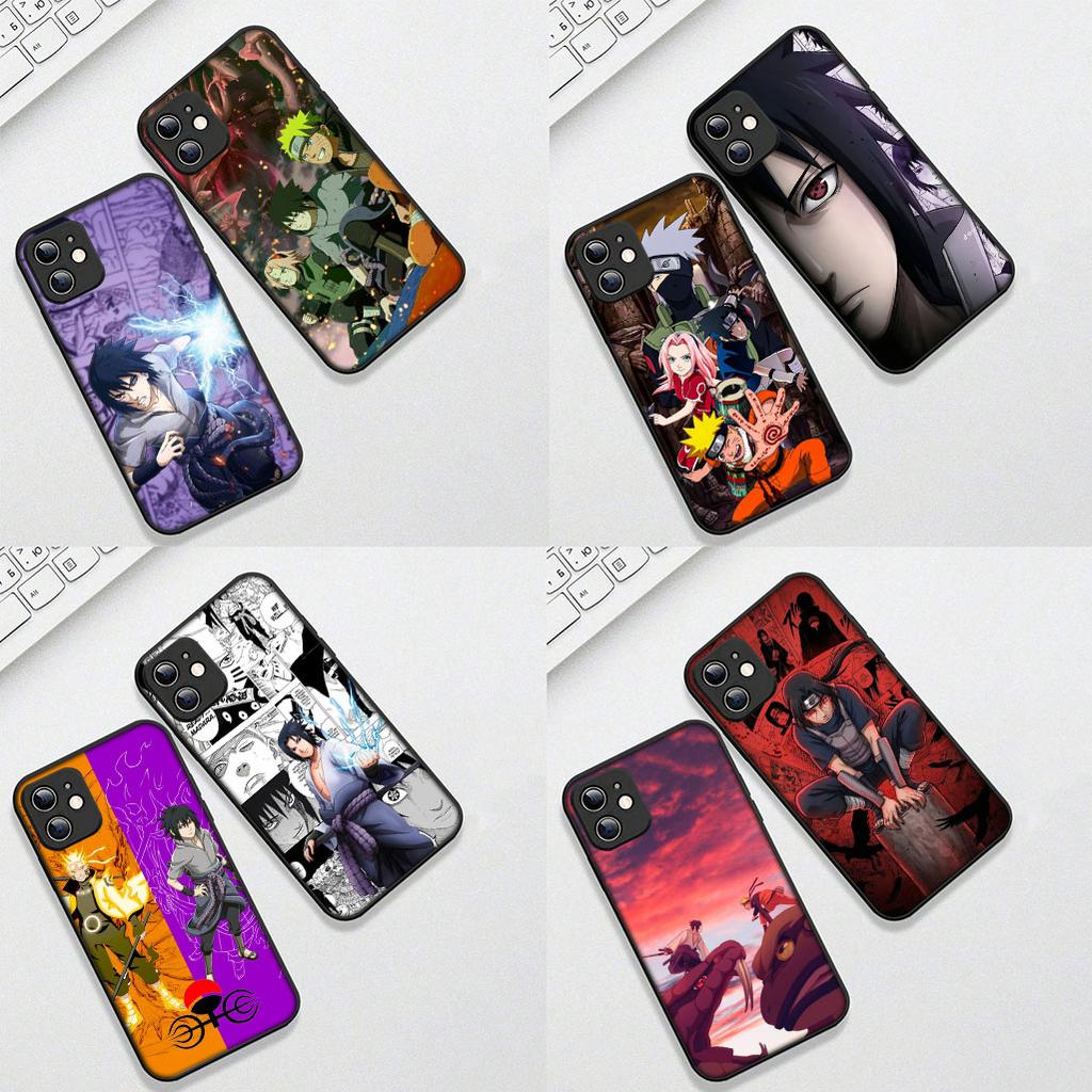 for Motorola Moto G82 G20 G22 G23 G32 G8 G7 G9 Power Plus G41 G30 G71 E22 E13 E20 E32 Phone Case Uchiha Itachi Sasuke Narutos