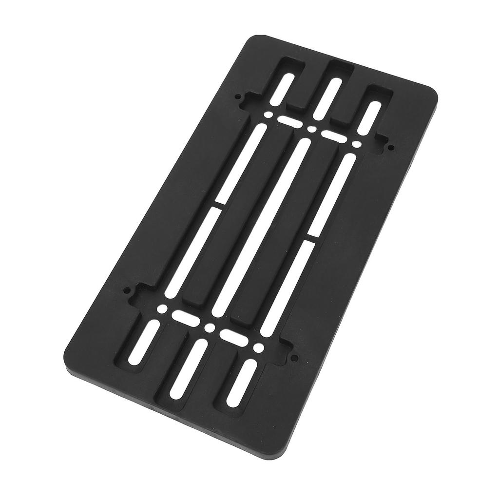 Front Bumper License Plate Bracket US 6x12 Inch with 6 Screws Wrench License Tag Plate Mounting Kit