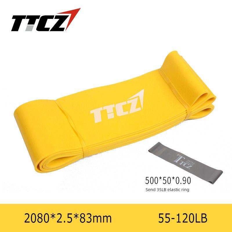 

Ttcz Fitness Resistance Band Pull-up Auxiliary Rope for Women Yoga Tension Strap Men Resistance Band Strength Training 8.3cm width yellow 60-150(With 35LB tension ring)