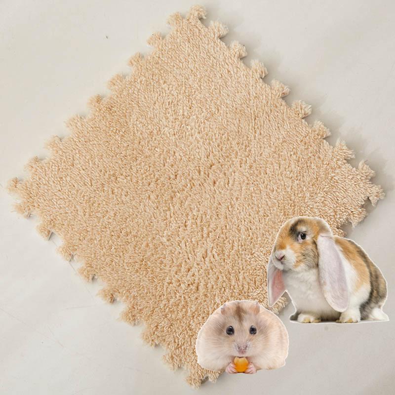 Waschbare Meerschweinchen Kaninchenkäfigmatte Wasserdichte Hamster-Bettmatte Käfig Urinunterlage Kleintier Kaninchen Maus Wiederverwendbare Matte