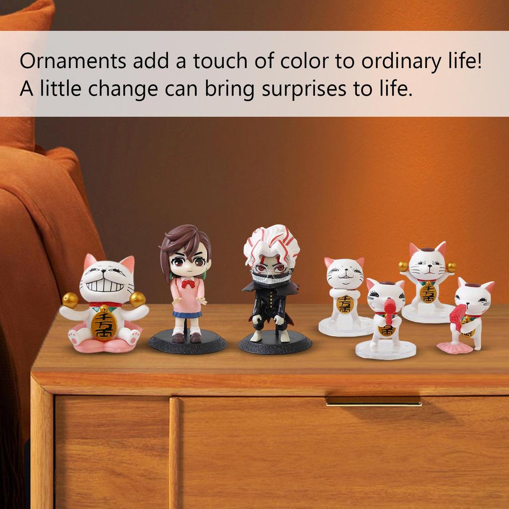 7 figurek celého těla s anime tématikou, dětské hračky, sběratelská edice pro dospělé, legendární sběratelská edice, figurka jako dárek k narozeninám