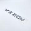3D-Buchstaben V250d V300d NIGHT EDITION ABS-Emblem für Mercedes Benz V-Klasse W447 Autokotflügelabzeichen Kofferraum Typenschild Logo-Aufkleber