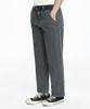 Deoseutoli Crop Wide Denim Pants (Dark Grey)