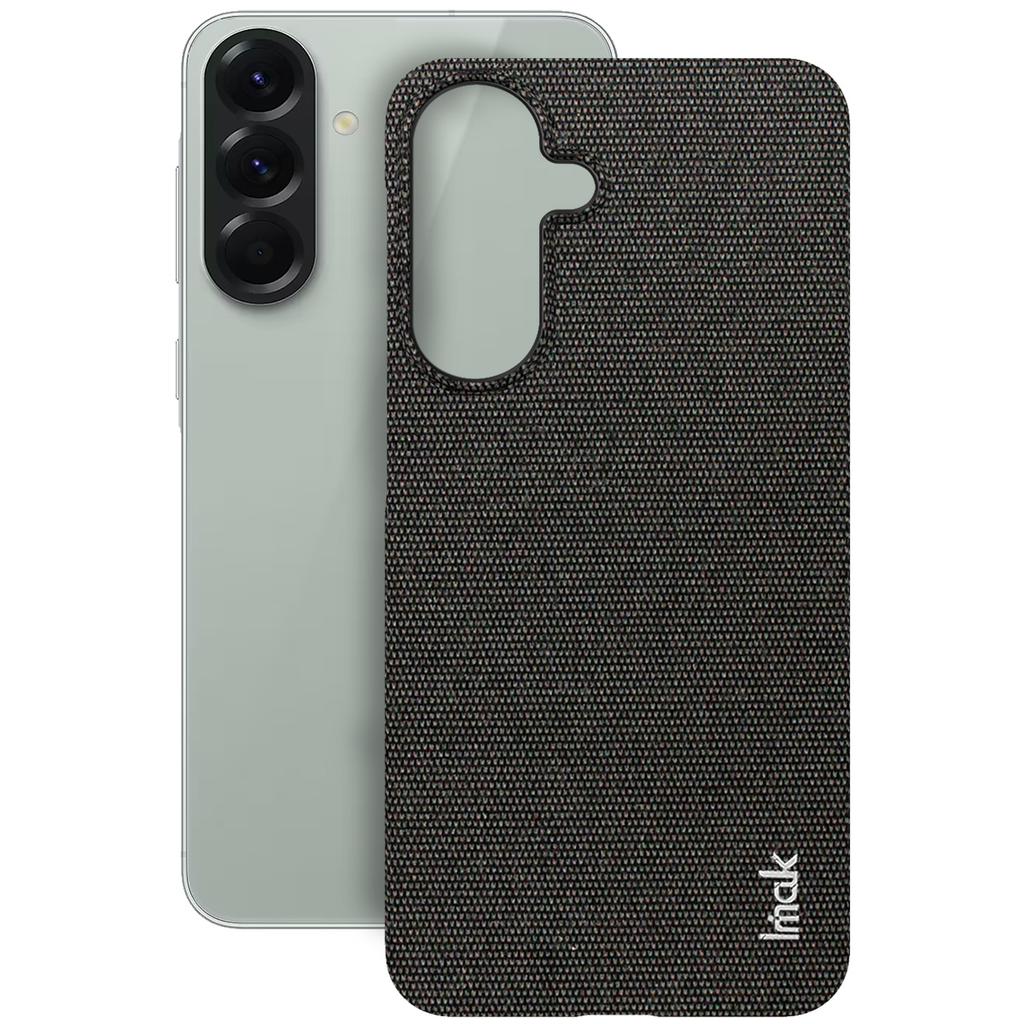 IMAK Ruiyi Series for Samsung Galaxy A57 5G Case Fabric Texture Leather + PC Phone Back Cover