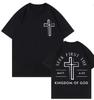 Christian Jesus Bible Verse Tshirts High Quality Fashion Short Sleeve Tshirt Unisex WoUnisex Clothing Casual Loose Cotton T Shirts