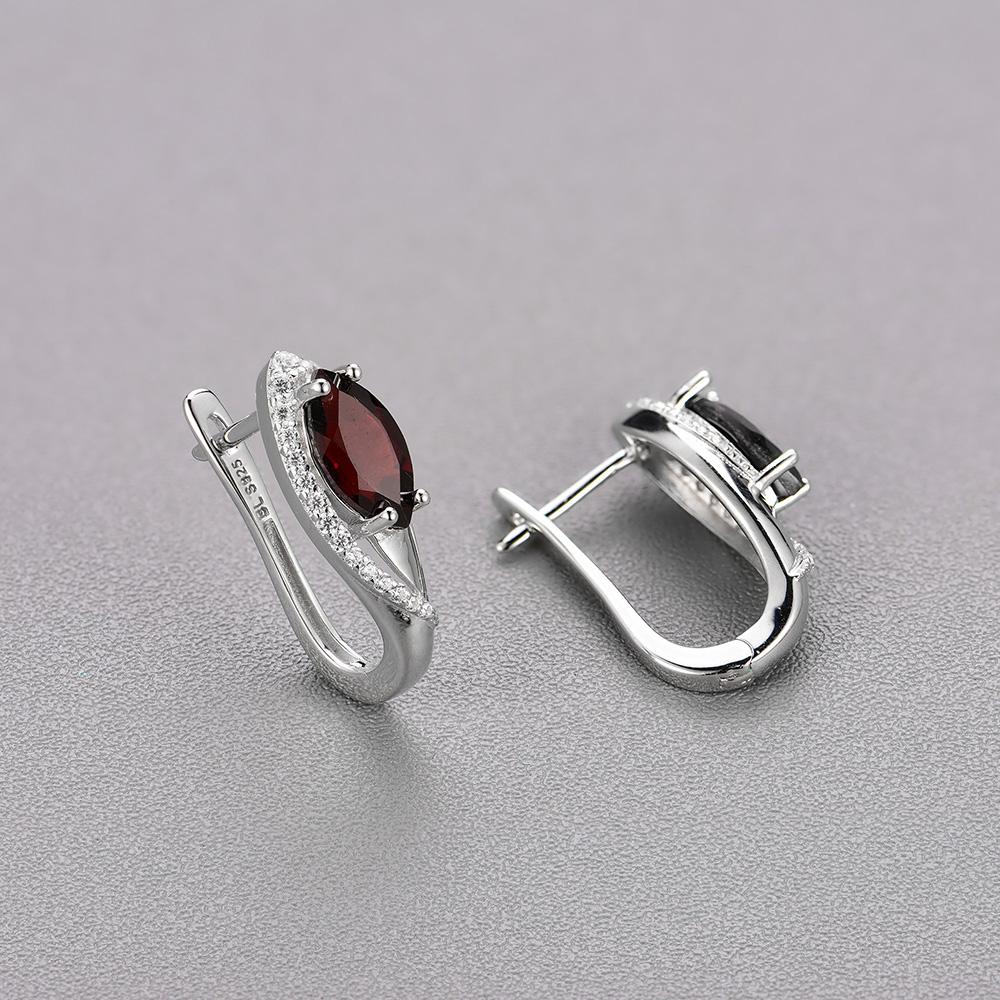 Orecchini Pendenti A Forma Di Ancora In Argento Sterling 925 - Chiusura A Monachella, Donne - 3