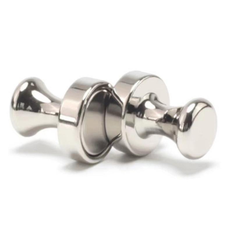 Refrigerator Magnets Fridge Magnets Mini Strong Magnets for Whiteboard Magnetic Push Pin Classroom Kitchen Accessories