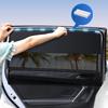 Magnetic Car Sun Shade UV Protection Car Curtain Car Window Sunshade Rear Window Mesh Sun Visor Summer Protection Window Film