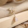 Butterfly Earrings Women 2026 Unique Elegant Light Luxury Niche Design High-end Jewelry