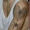 Waterproof Spider Tattoo Realistic Halloween Face Tattoo Body Art Body Tattoo Stickers  Face Makeup
