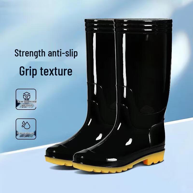 Industrial High-Top Safety Rain Boots
