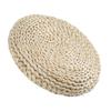 Pouf Tondo Naturale Pratico Intreccio a Mano Imbottitura Cuscino Cuscino in Batuffolo di Seta Morbido Seduta Sedia Yoga Tappetino Finestra Tatami