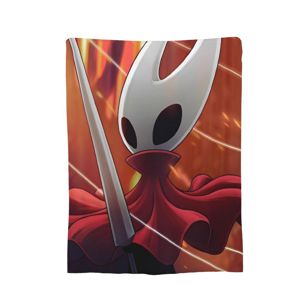 Hollow Knights Silksongs Hornet Blanket Fleece Print Multi-function Lightweight Thin Throw Blankets for Home Car Bedspread