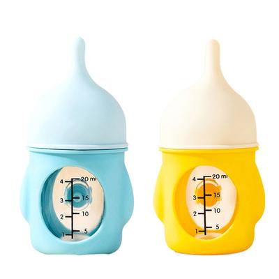 Soft Silicones Feeding Bottles Puppies Animal Drinking Tool Newborns Milk Bottle for Safe and Easy Cleaning