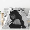 Custom Sofa Fleece German Singer Ayliva Throw Blanket Warm Flannel Blankets for Bedding Travel Couch Quilt