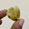 Natural Green Tourmaline Loose Gemstone Uncut Rough 79.65 ct October Birthstone for Gem Collections