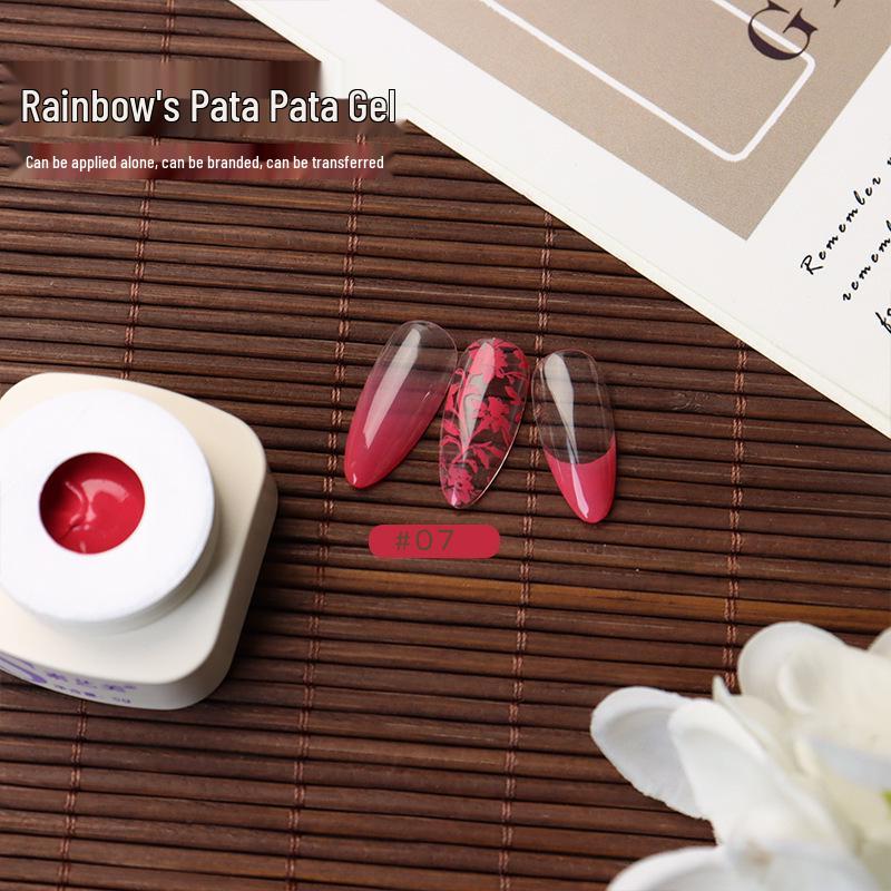 Su Yi Mei 9-Color Rainbow Gel Nail Paint 2025: High Saturation Press-On Art